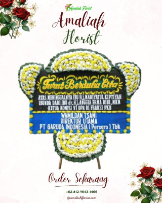 Papan Bunga Duka di Penengahan Raya
